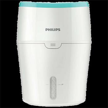 Zvlhčovač vzduchu Philips HU4801/01, bílá a světle zelená, pro místnosti o rozloze až 25 m2, 2000 Series